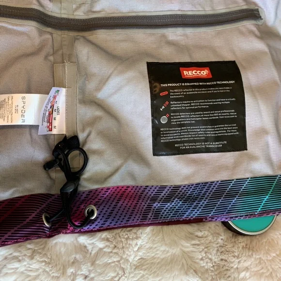 Spyder Ski Jacket, M, Like New. - Picture 16 of 16